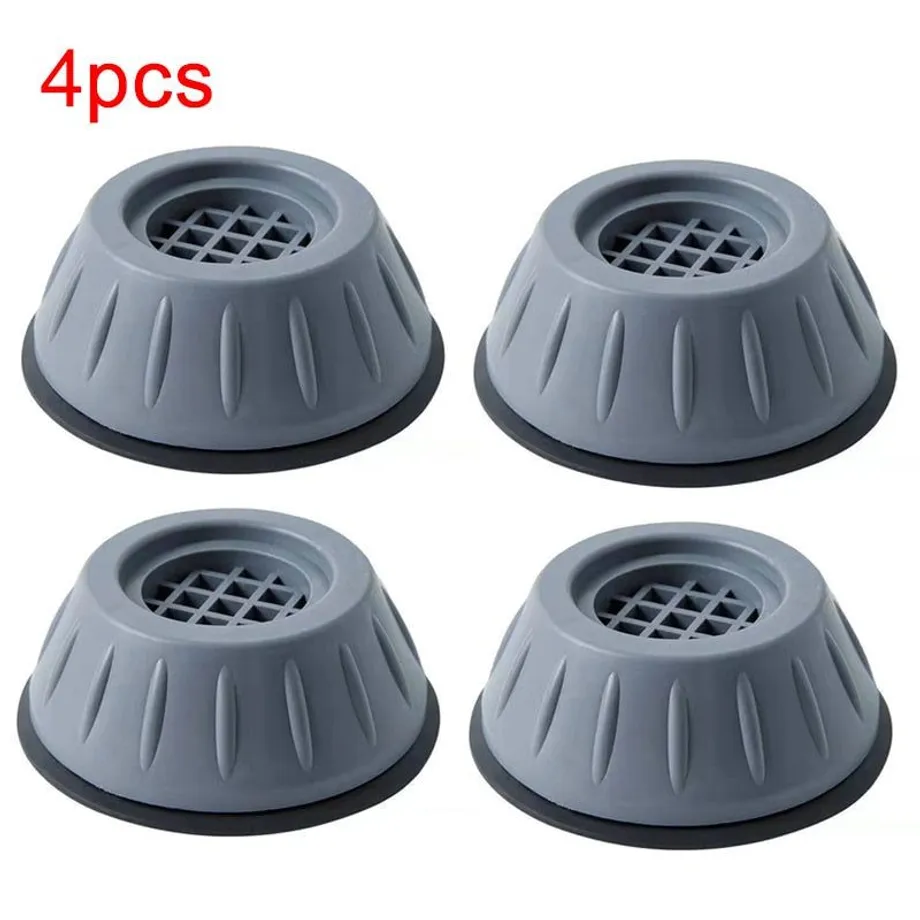 4ks antivibrační podložky pod nohy Gumová rohož Slipstop Silent Universal Washing Machine Refrigerator Support Dampers Stand