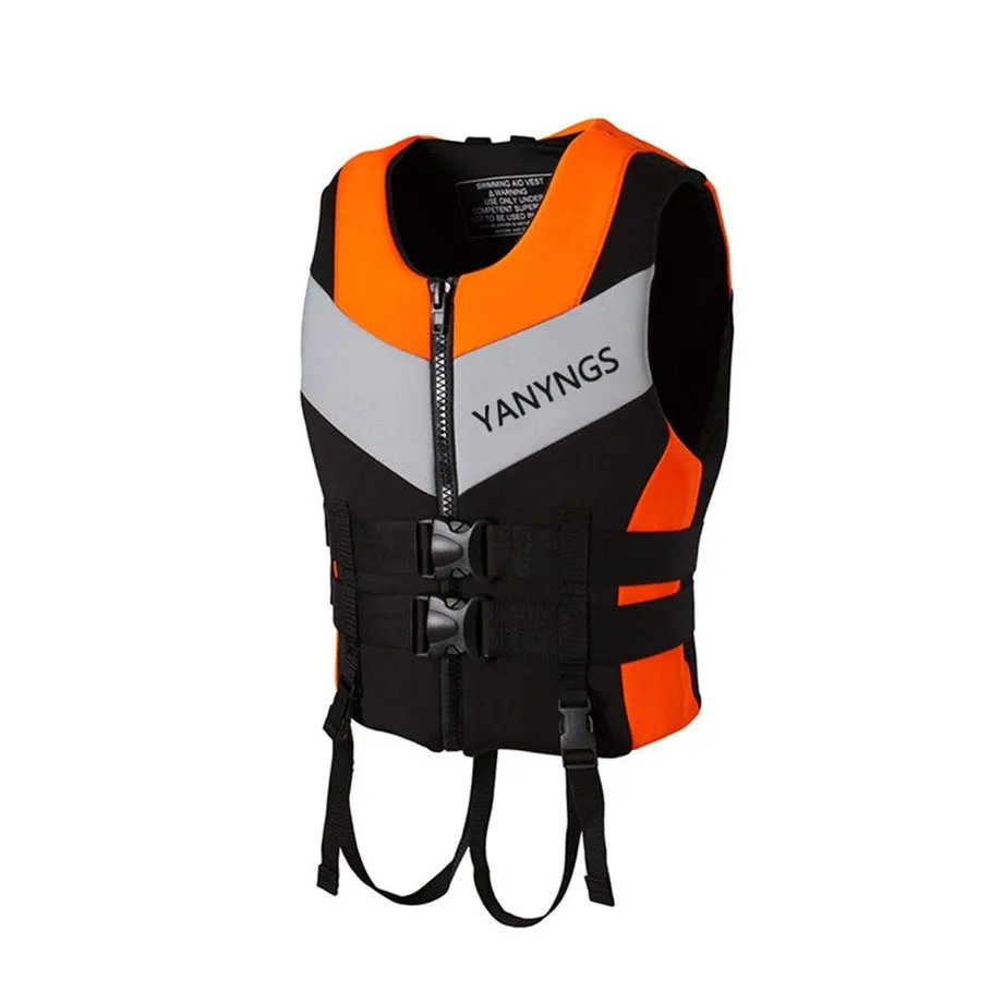 Záchranná neoprenová vesta Yanyngs Orange M (45-50KG)