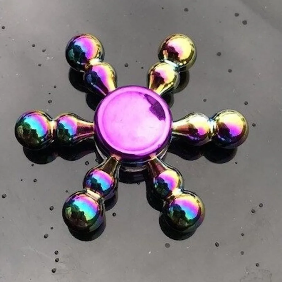 Fidget spinner duhový Kelly 2