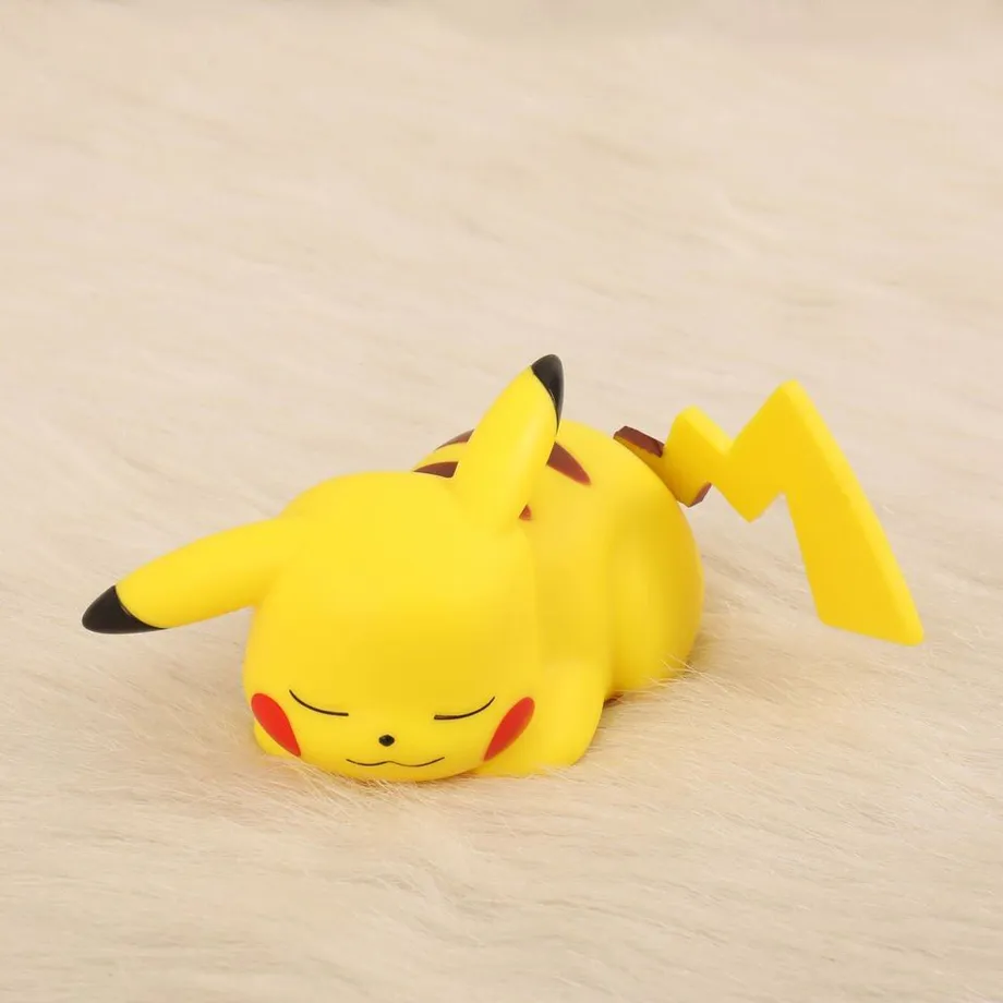 Roztomilé noční světlo s motivem spícího Pikachu