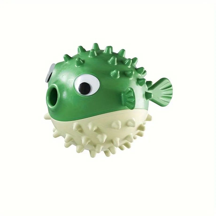 Kousání odolná hračka pro psy ve tvaru pufferfish