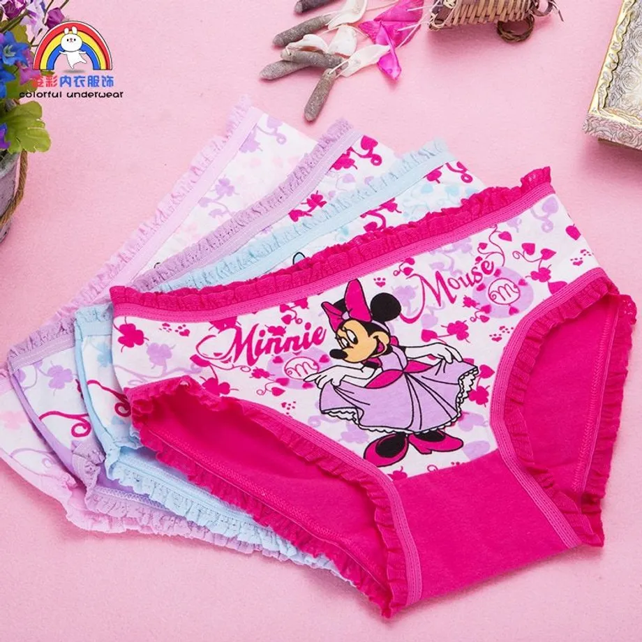 Set dívčích kalhotek Minnie - 4ks