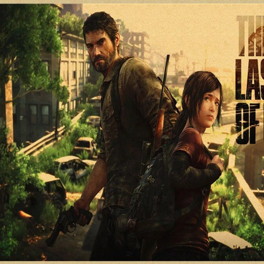 Plakát s motivem hry The Last of Us