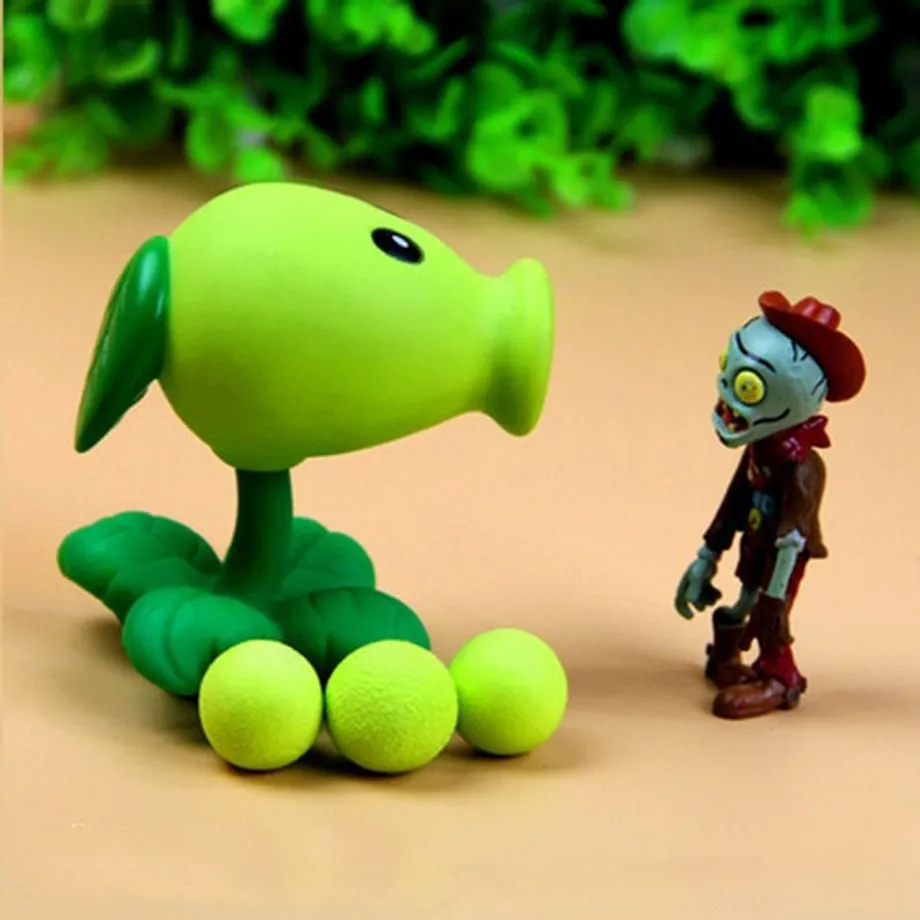 Střílecí hračka v podobě postaviček Plants vs Zombies