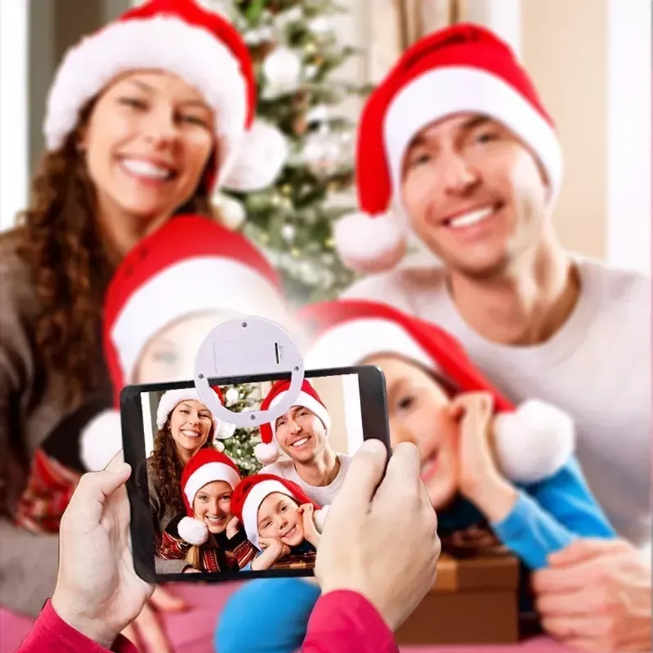 Světelný prstenec pro selfie s LED diodami pro dokonalé osvětlení