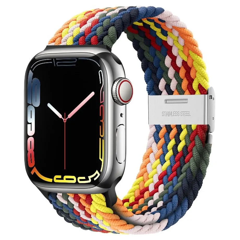 Náhradní pletený řemínek pro Apple Watch hodinky