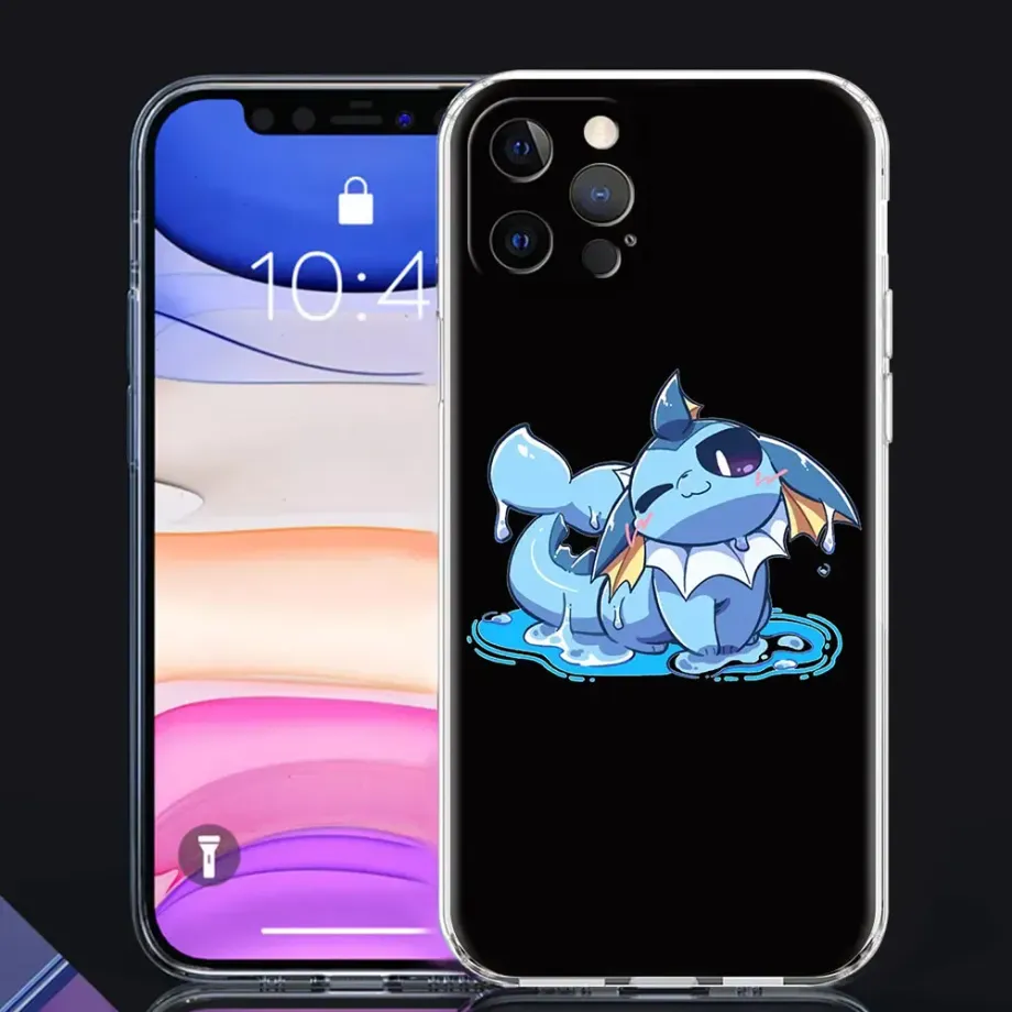 Silikonový kryt s motivy různých Pokémon na telefony iPhone