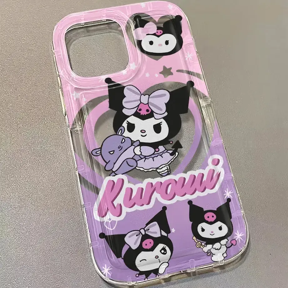 Ochranné pouzdro na telefon s Hello Kitty v designu Y2K - roztomilé pouzdro ze silikonu