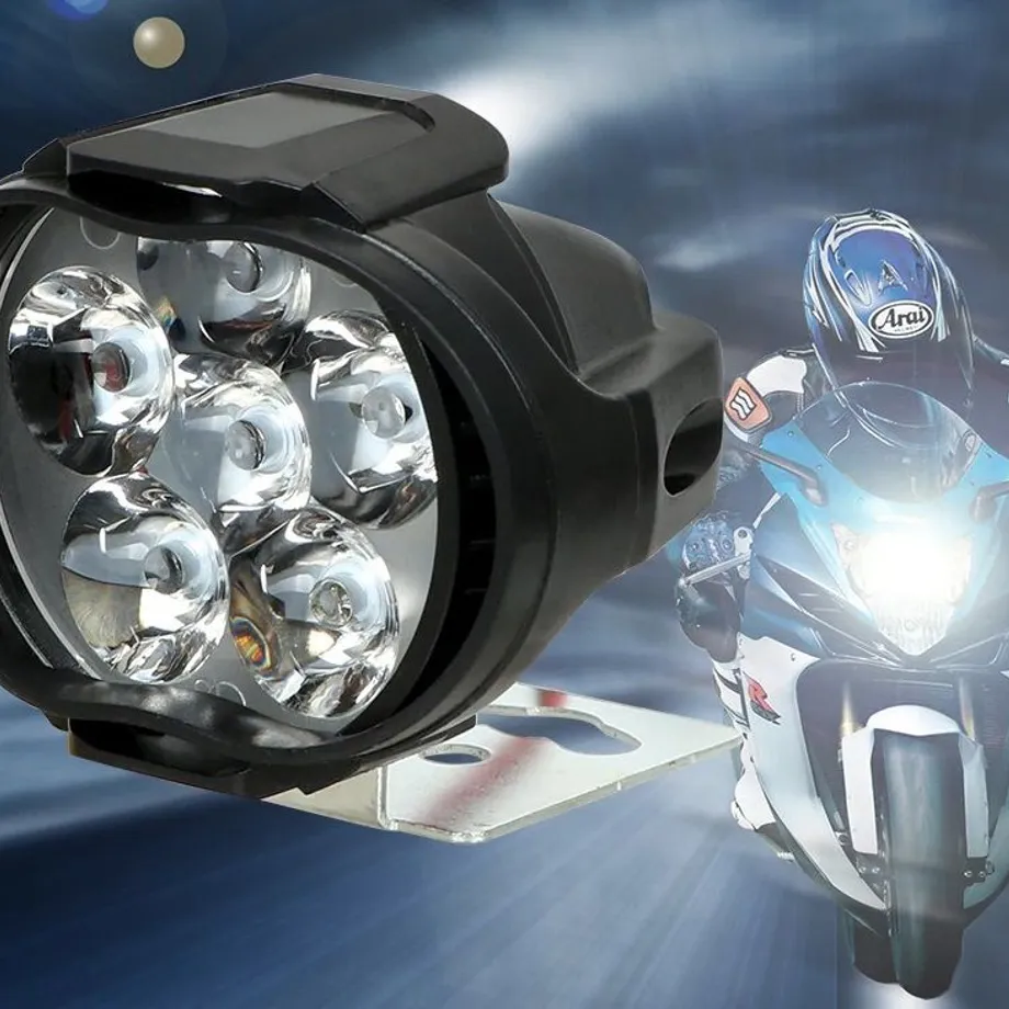 Přední LED světlo pro motocykl 2 ks