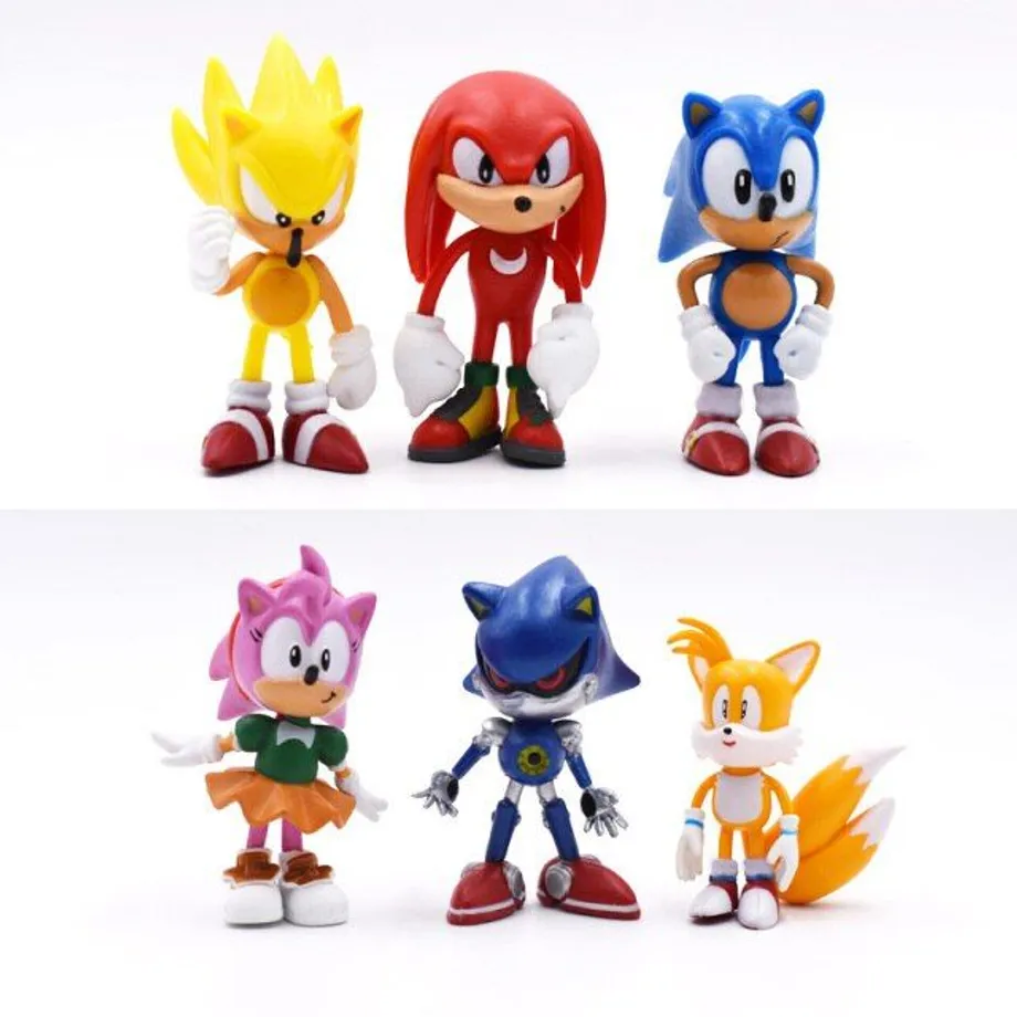 Figurky Sonic - 6 ks