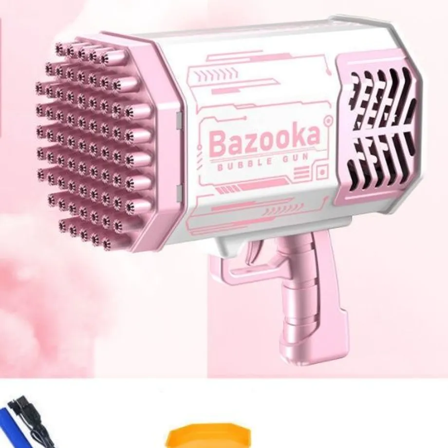 Dětský bublinkový svítící bublifuk Bazooka