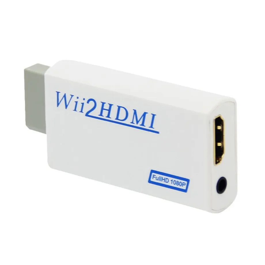 Audio a video adaptér Wii2HDMI pro konzole Wii - bílý