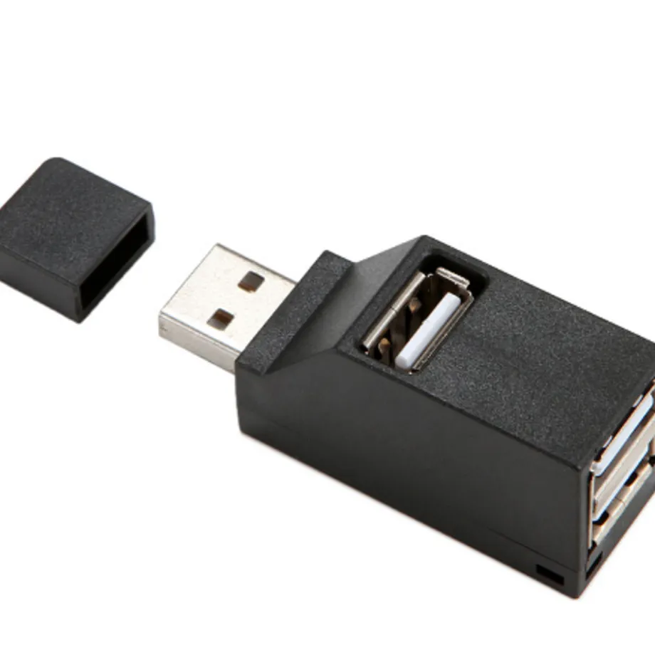 Mini přenosný USB 2.0 HUB se 3 porty