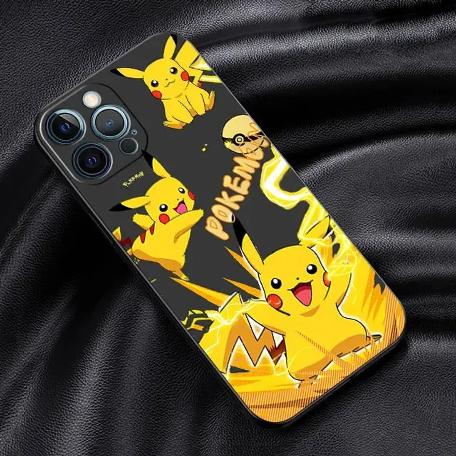 Stylový kryt s různými motivy Pokémon na telefony iPhone