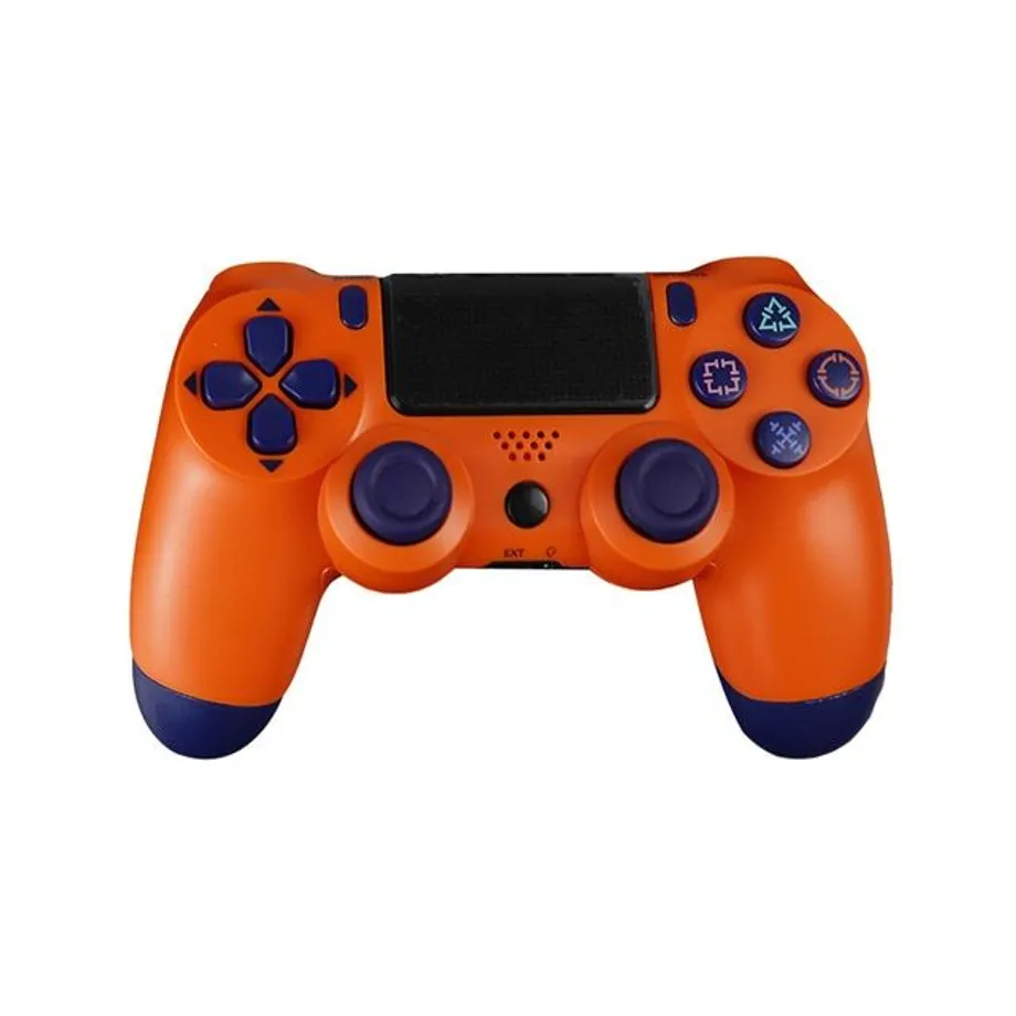 Designový ovladač pro systém PS4 orange