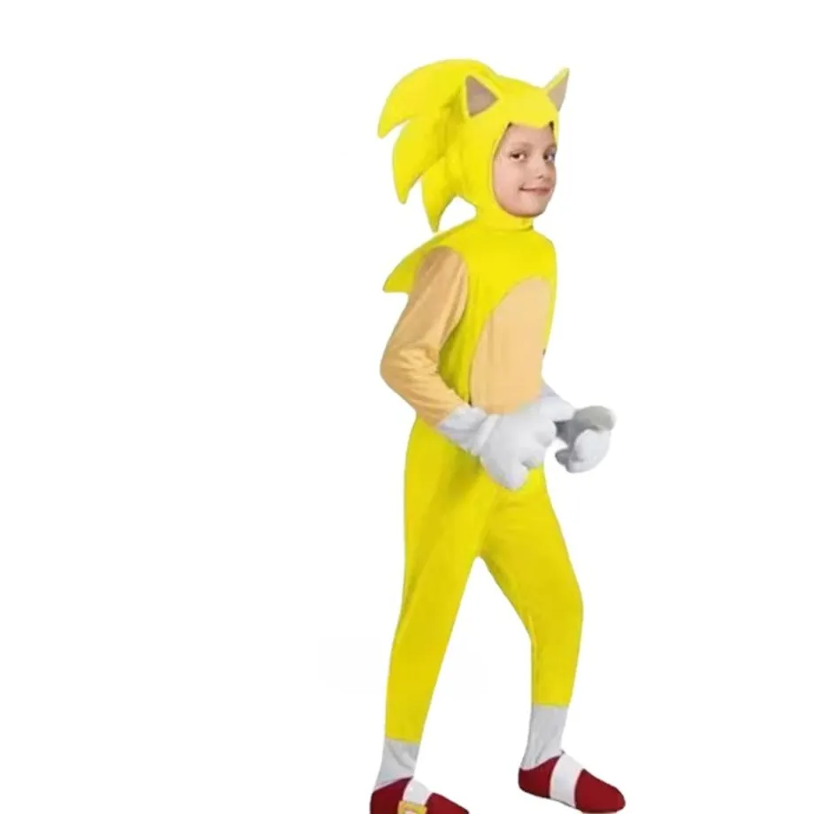 Dětský cosplay kostým v provedení oblíbené postavy ježek Sonic