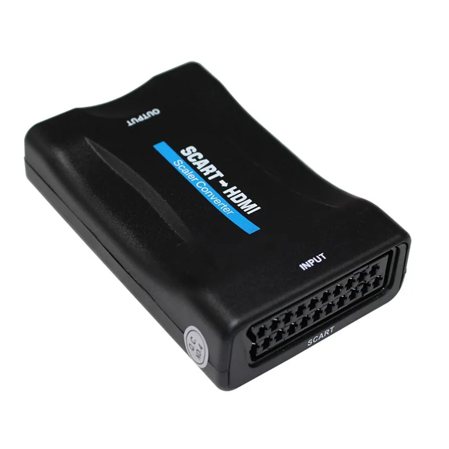 Scart konvertor adaptér k HDMI pro audio a video