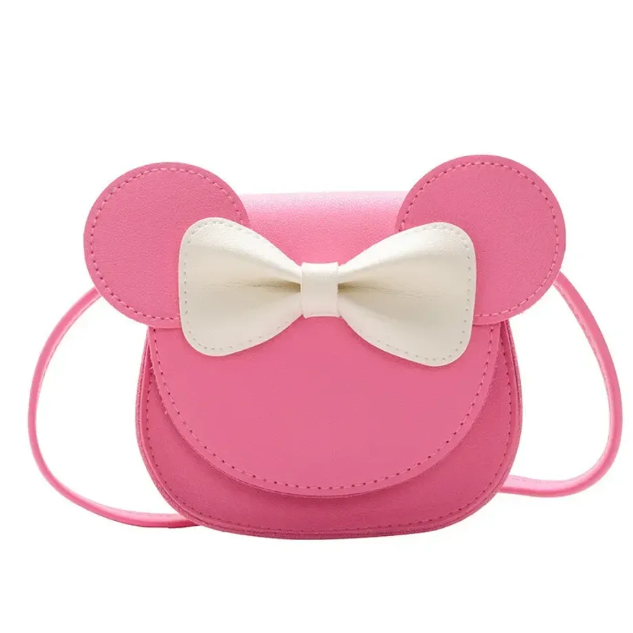 Dětská crossbody kabelka s roztomilým potiskem Mickeyho a jeho kamarádů