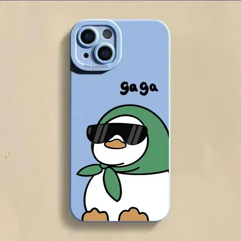 Ochranný obal na iPhone Huahua Duck s matným designem