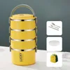 Yellow 4-layer + Tableware + Thermal Bag