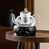 Ceramic Stove + Glass Teapot