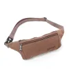 Coffee ultra-thin waist bag length 32cm