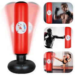 150cm domácí boxerský boxovací pytel Sandbag nafukovací boxerský sloupec