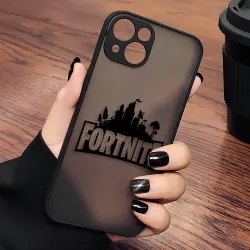 Trendy transparentní kryt na telefony iPhone s motivy z oblíbené hry Fortnite