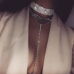 Elegantní dámský choker Layer