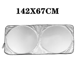 Univerzální UV ochrana Štít Přední zadní okno auta Sluneční clona Sluneční clona Visor Windshield Cover Auto Auto Anti Snow Ice